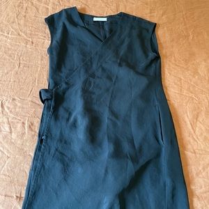 Everlane Wrap Dress black